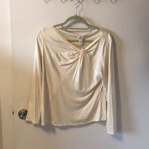 J Jill Cream Blouse